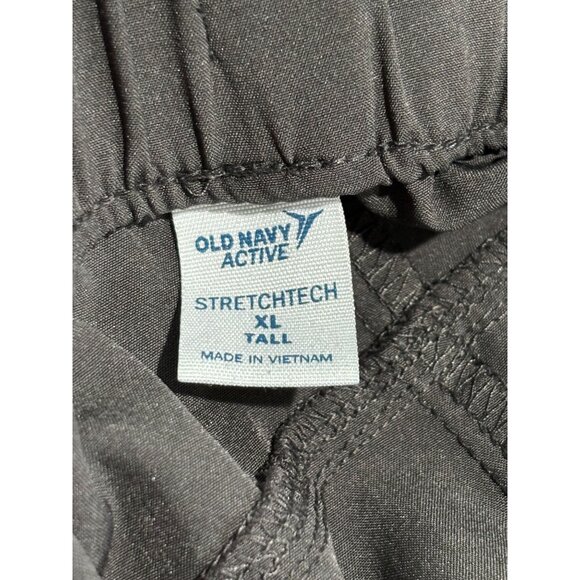 Old Navy Active StretchTech XL Tall Olive Cargo Pants - Picture 3 of 8